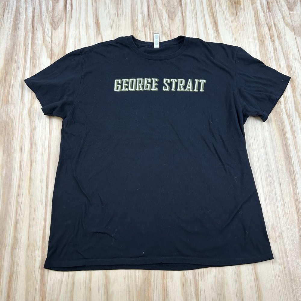 George Strait 2025 Stadium Tour Best Day Of My Life Unisex XL Black T Shirt - Picture 2 of 7
